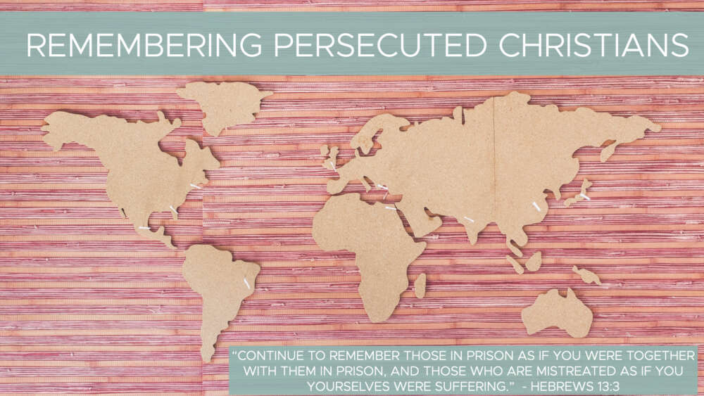 Remembering Persecuted Christians Image